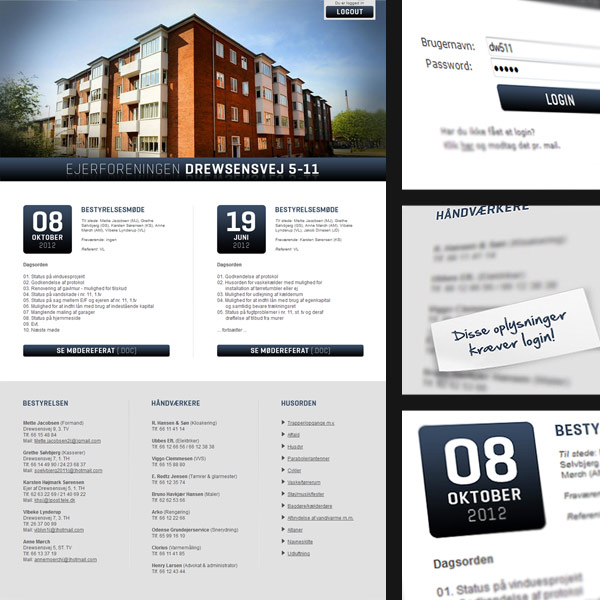 Drewsensvej 5-11 website